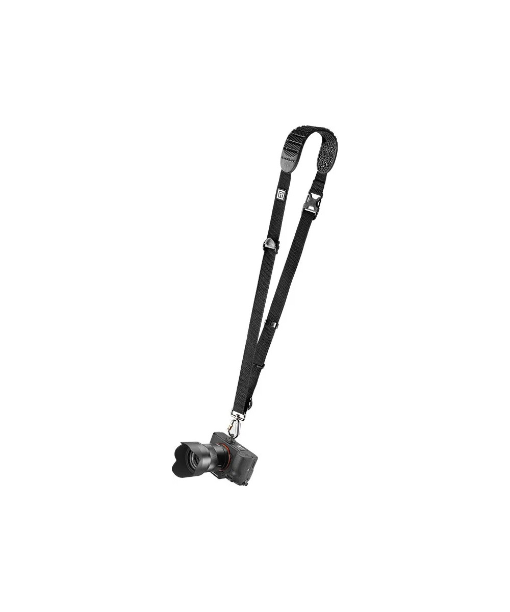 Tracolla R-Strap Cross Shot Breathe Nero