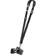Tracolla R-Strap Cross Shot Breathe Nero