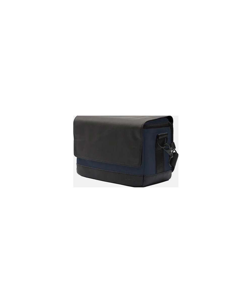 SB100 Borsa da spalla Blu, Marrone