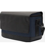 SB100 Borsa da spalla Blu, Marrone