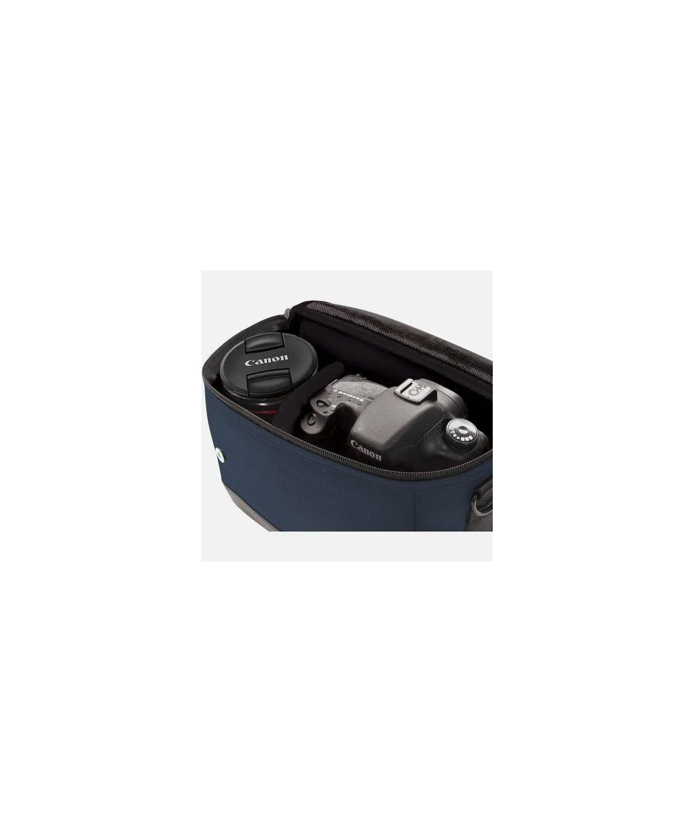 SB100 Borsa da spalla Blu, Marrone