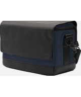 SB100 Borsa da spalla Blu, Marrone
