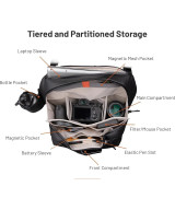 OneGo Solo Sling Bag V2 10Lt - Obsidian
