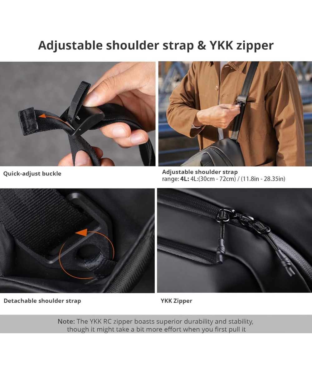 OneGo Solo Sling Bag V2 10Lt - Obsidian