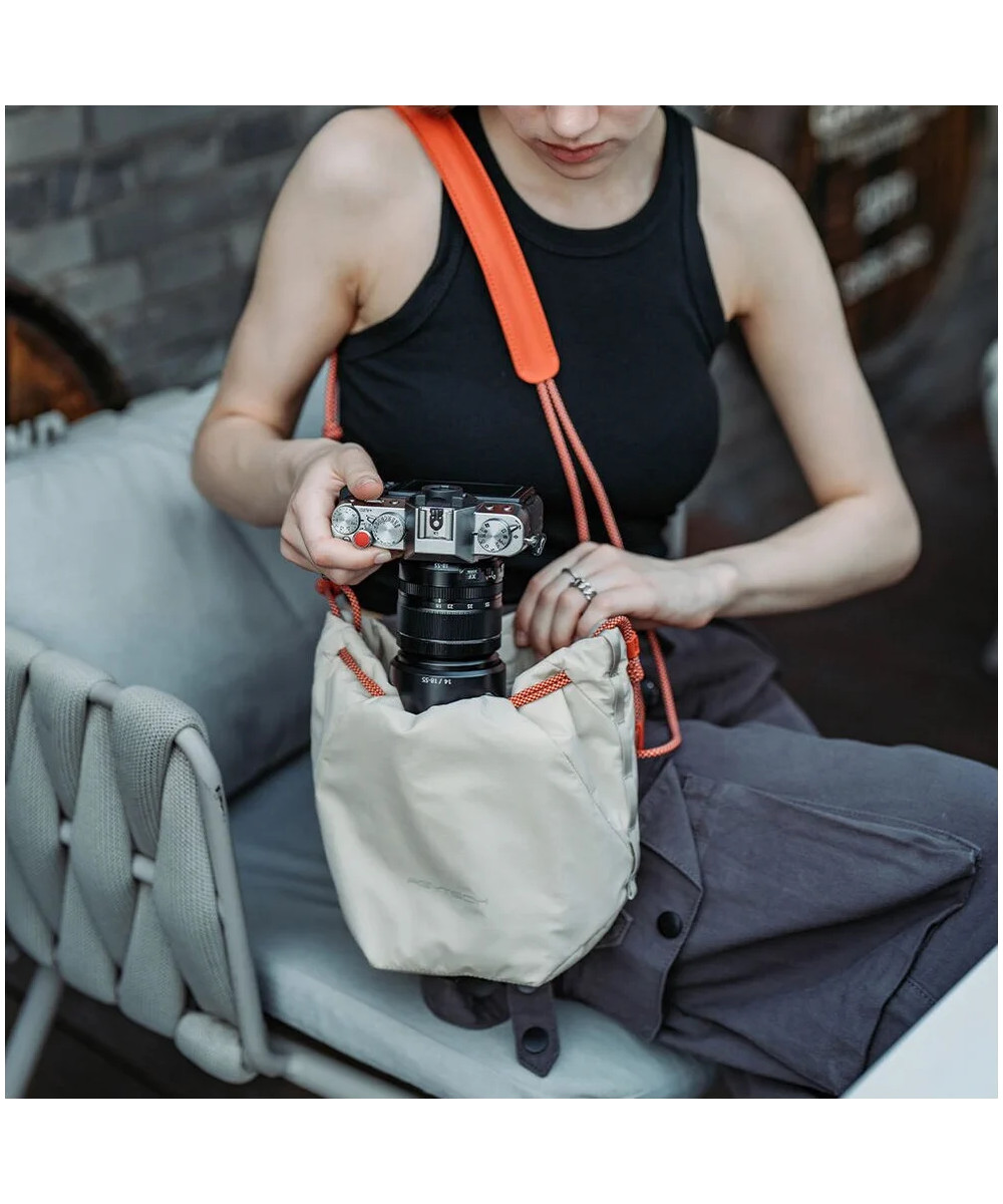 OneGo Drawstring Bag Avorio