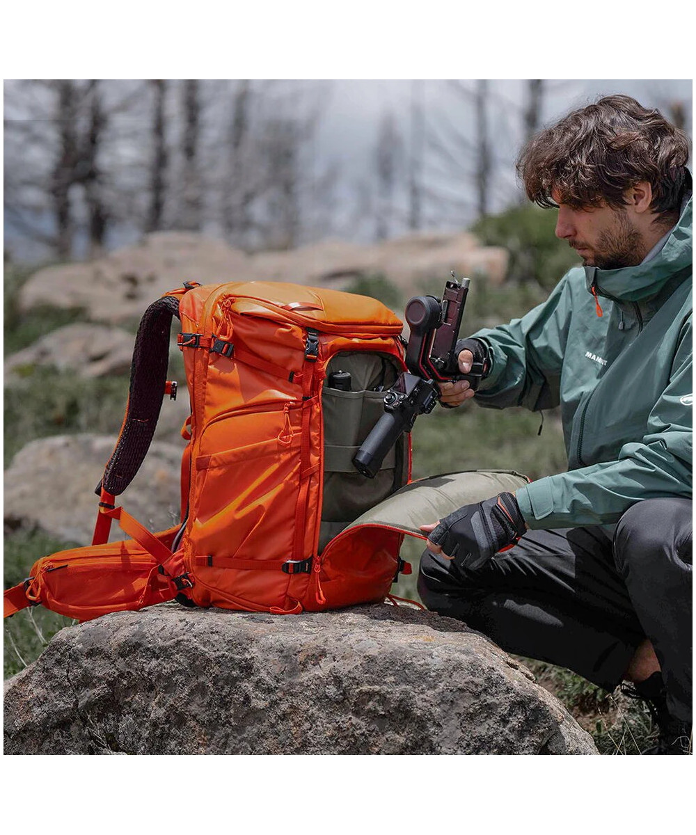 OnePro Flex Backpack Sunset Orange, 40L + Camera Insert M