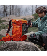 OnePro Flex Backpack Sunset Orange, 40L + Camera Insert M
