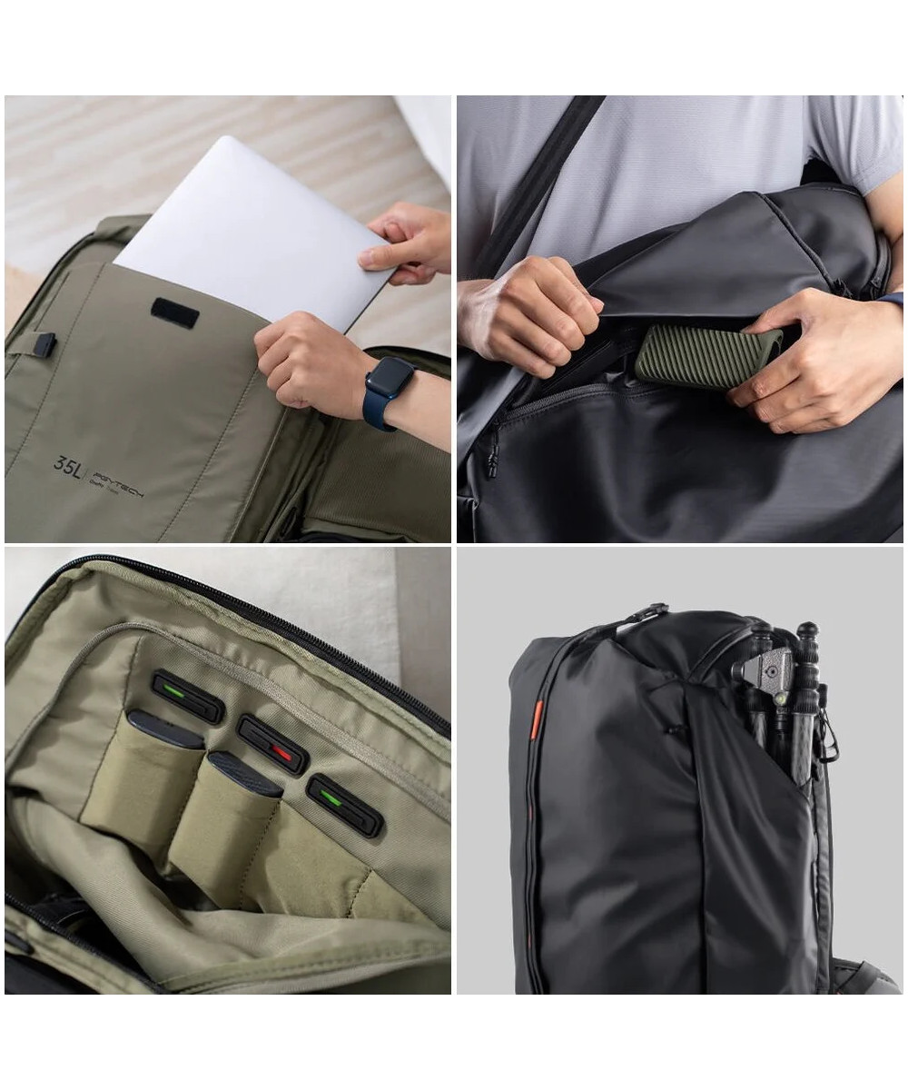 OneMo Travel Backpack Olive Green, 35L