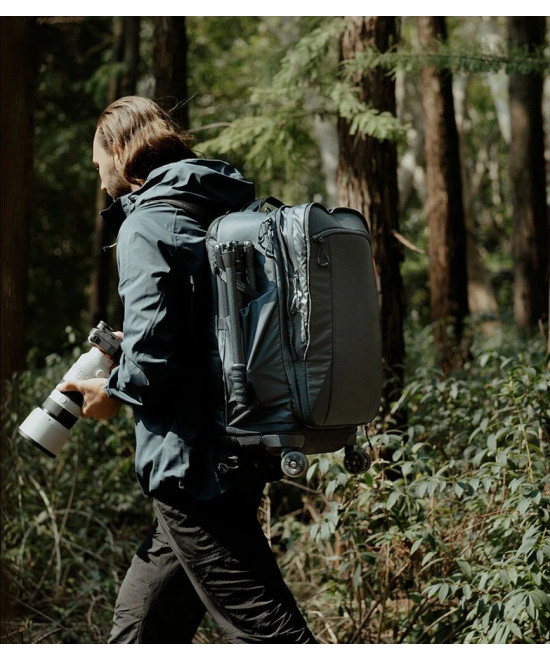 Roller Camera Backpack Space Black, 30L
