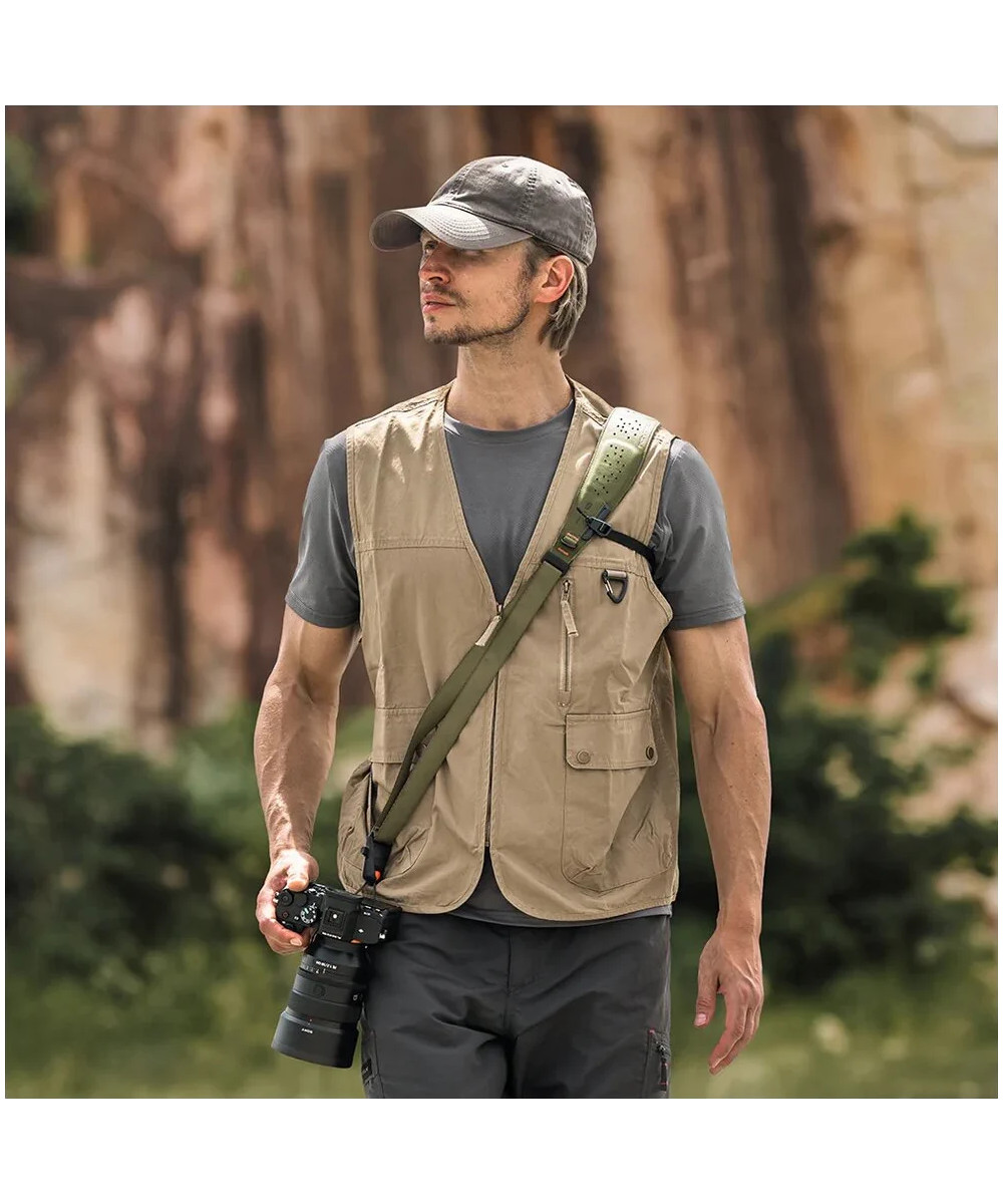 Camera Strap Pro Midnight Black - Tracolla con Sistema a scorrimento rapido