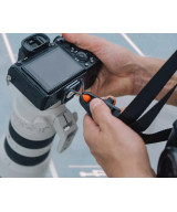 Camera Strap Pro Wilderness Green - Tracolla con Sistema a scorrimento rapido