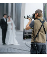 Camera Strap Master Midnight Black - Tracolla doppia con Sistema a scorrimento rapido