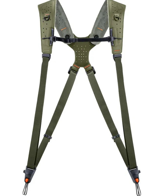 Camera Strap Master Wilderness Green - Tracolla doppia con Sistema a scorrimento rapido