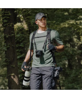 Camera Strap Master Wilderness Green - Tracolla doppia con Sistema a scorrimento rapido