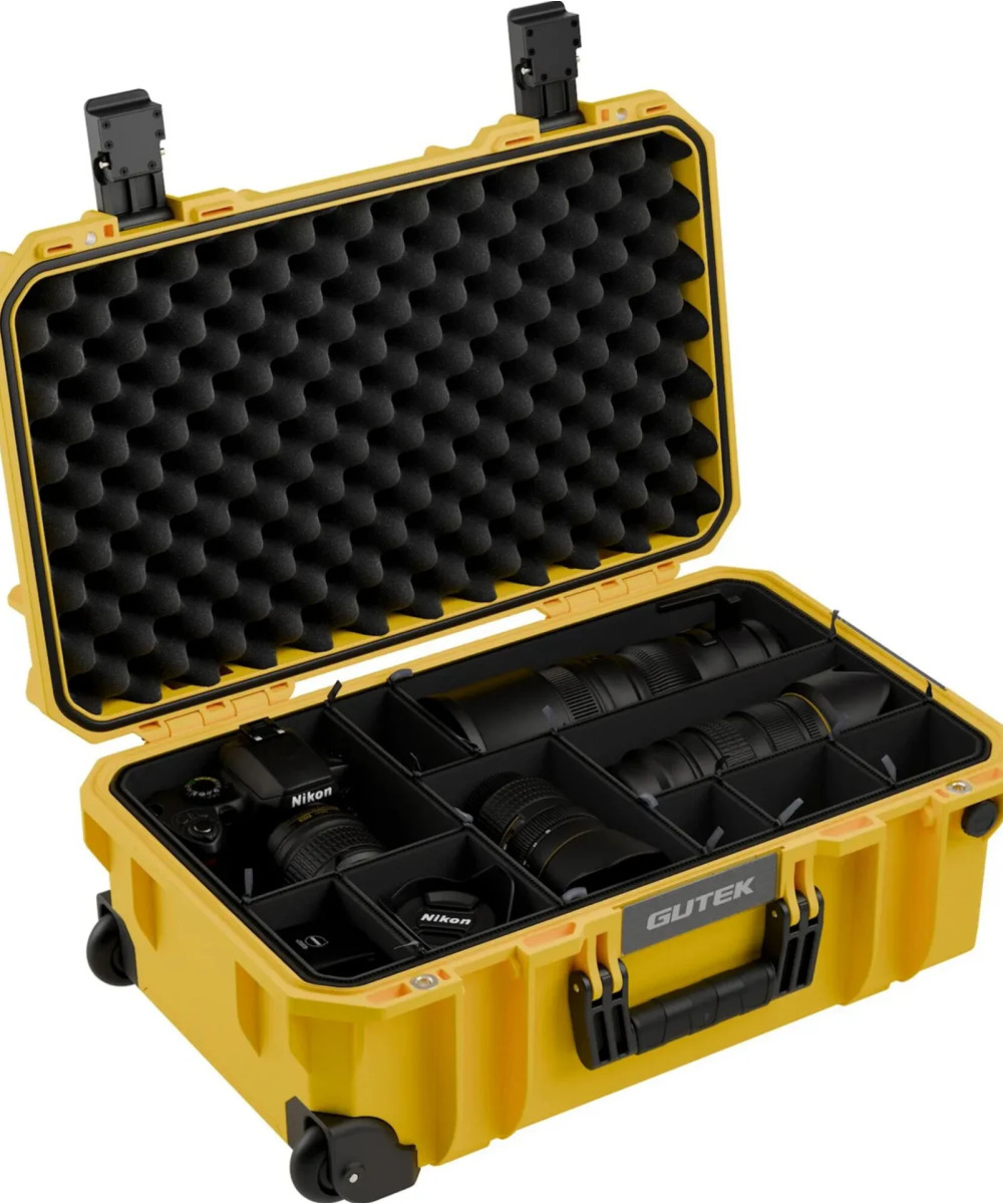 TORTOISE T-300 20 INCH CARRY-ON PROTECTOR CASE (YELLOW)