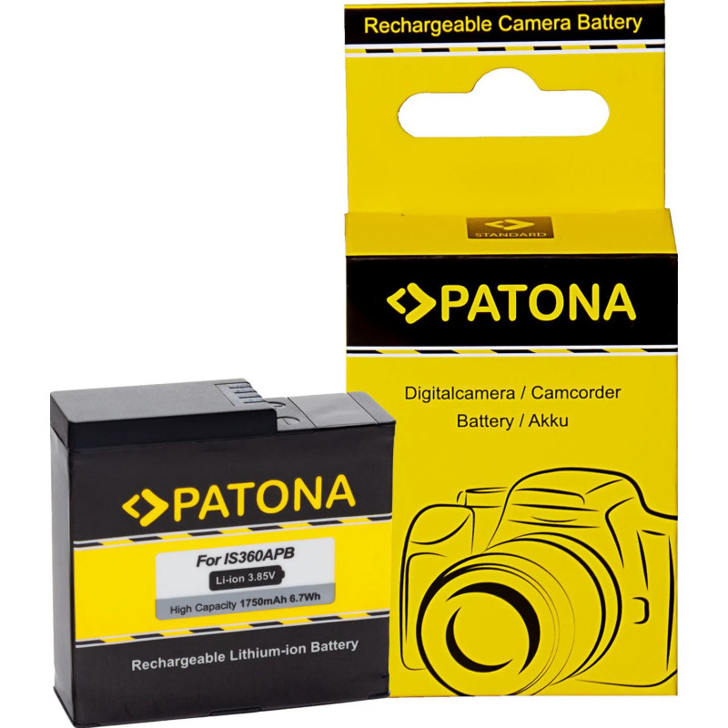 PATONA BATTERY FOR INSTA360 ACE / ACE PRO ACTION CAM