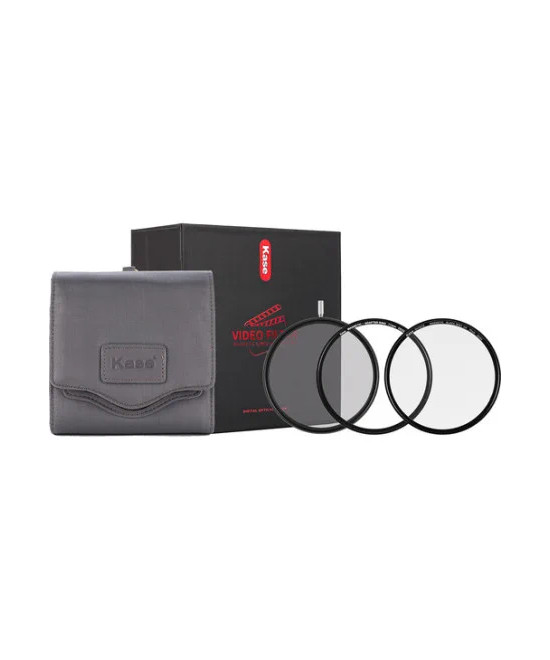 Kase filtro kit video magnetico CPL+VND 1.5-5 (black mist) 77mm