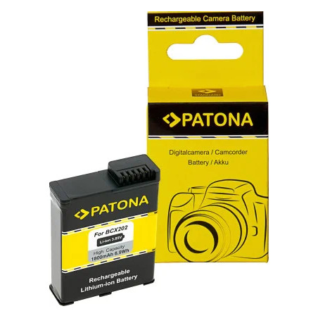 PATONA BATTERIA  BCX202 PER DJI OSMO ACTION 3, 4 AND 5