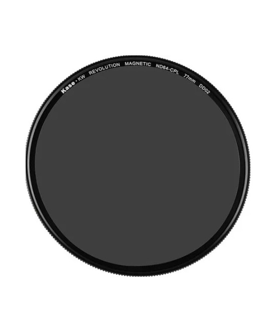Kase KW Revolution Filtro ND64/CPL con Anello Adattatore -77mm
