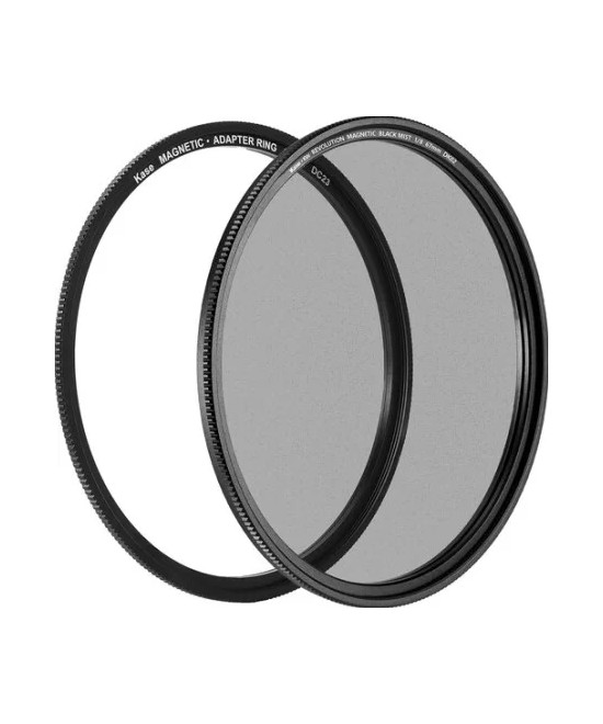 Kase Revolution Black Mist con Anello Adattatore Magnetico 1/8 (72 mm)