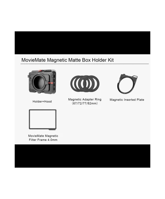 Kase Kit Moviemate Matte Box Sistema Magnetico Holder Kit