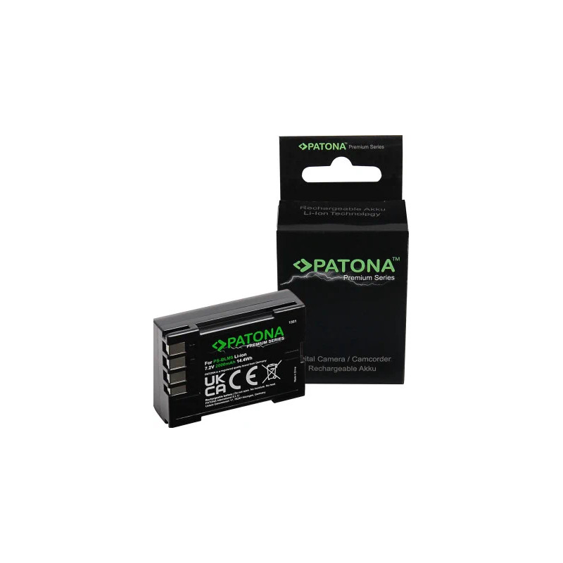 PATONA PREMIUM BATTERY F. OLYMPUS BLM1 BLM5 E1 E3 E5 E300 E330 E500 E510 E520 C-8080 C-7070 C-5060