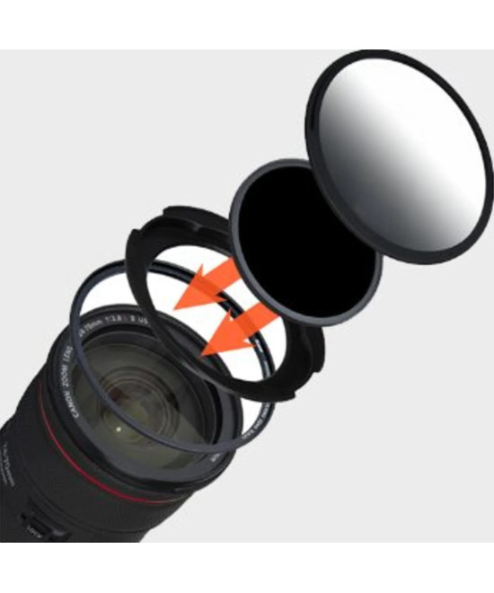 Wolverine Master KIT III magnetico con Holder e Filtro GND 77mm - Scatola aperta