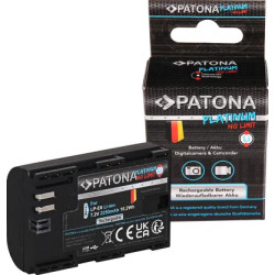 PATONA PLATINUM BATTERY WITH USB-C INPUT F. CANON LP-E6 LPE6 EOS 60D 70D 5D 6D 7D MARK III
