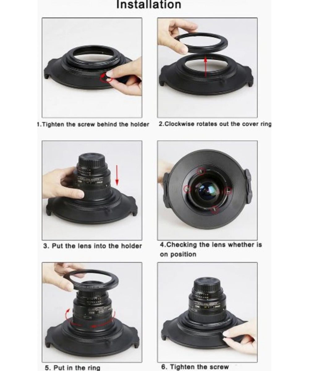 K170 Nikon 14mm Holder con slot