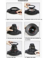 K170 Nikon 14mm Holder con slot