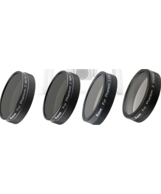 KASE KIT FILTRI PER PHANTOM 3- 3PRO -4