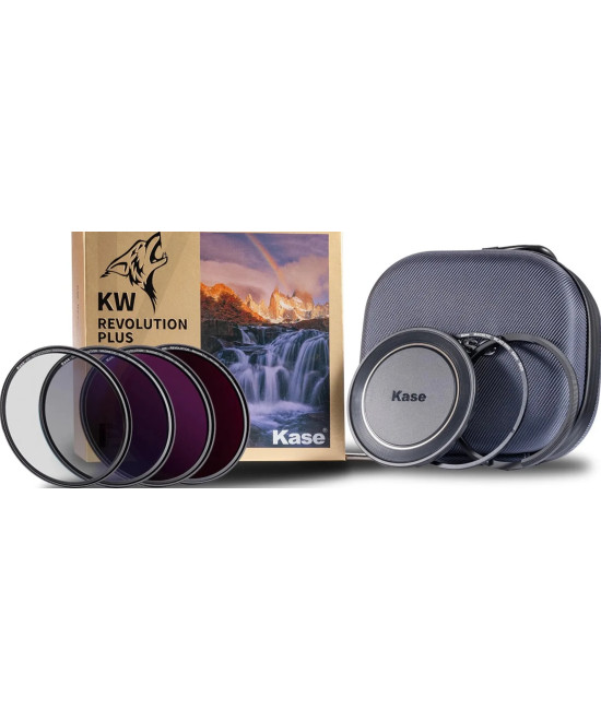 KW REVOLUTION PLUS MASTER KIT 112MM (CPL/ND8/ND64/ND1000/ADAPTER RING/FILTER BAG/FRONT LENS CAP/3D TOOL)