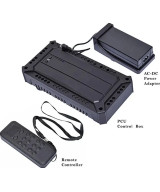 BE-6R SET PORTA FONDALE ELETTRICO CON CONTROLLO RADIO PER 6 ROTOLI