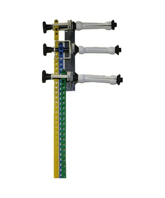 BE-3 SUPPORTO FONDALI MANUALE A 3 INNESTI DA MURO O SOFFITTO