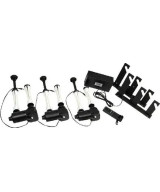 BE-3R SET PORTA FONDALE ELETTRICO CON CONTROLLO RADIO PER 3 ROTOLI