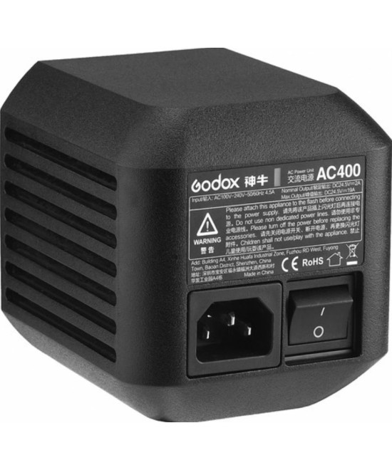 Alimentatore a rete AC400 per AD400PRO