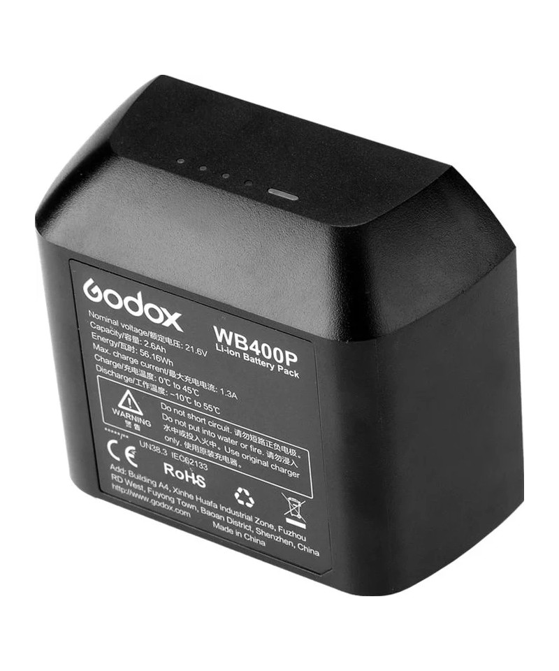 Batteria ricaricabile WB400P per AD-400 Pro