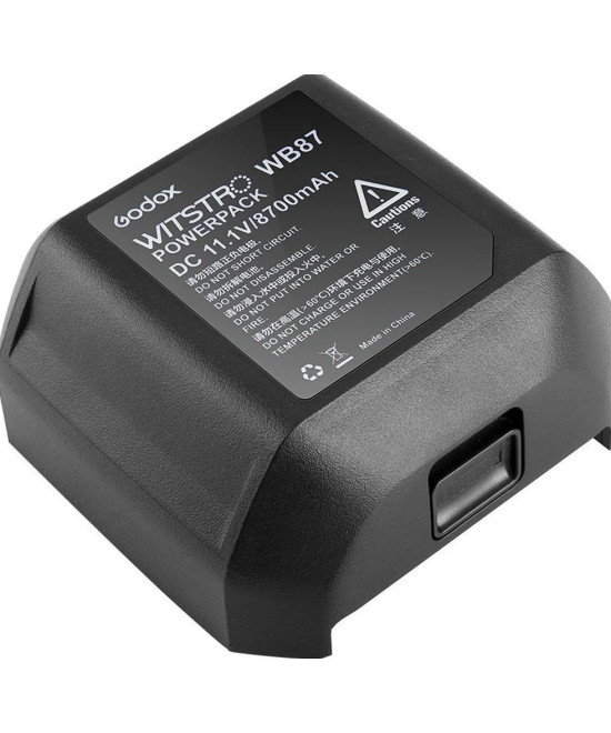 Batteria ricaricabile WB87 11,1v 8700 mAh per AD600 e SLB-60w