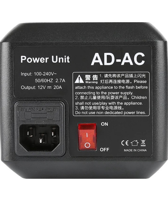 Adattatore AD-AC a RETE per AD600 e SLB-60w