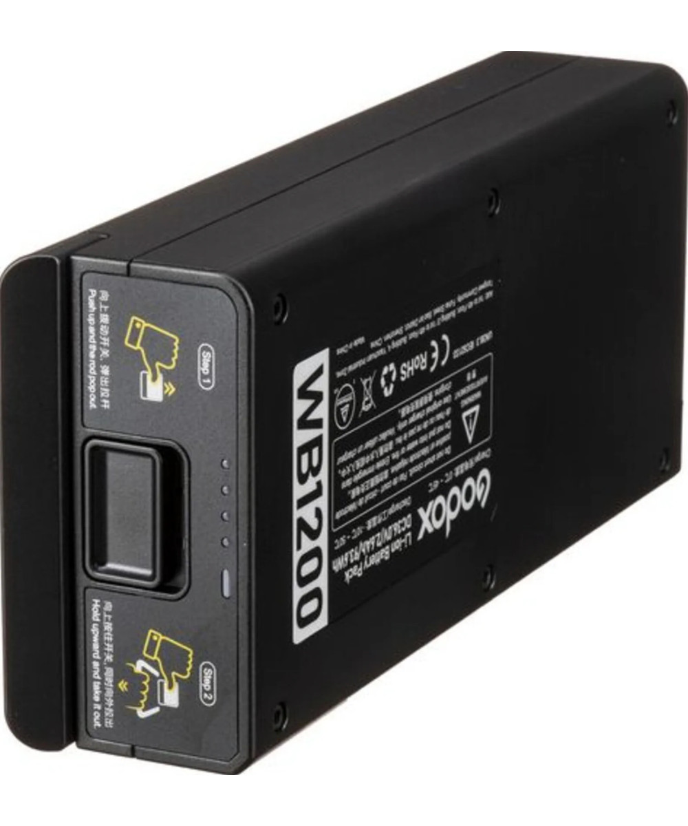 Batteria WB1200 2600mAh per AD1200PRO