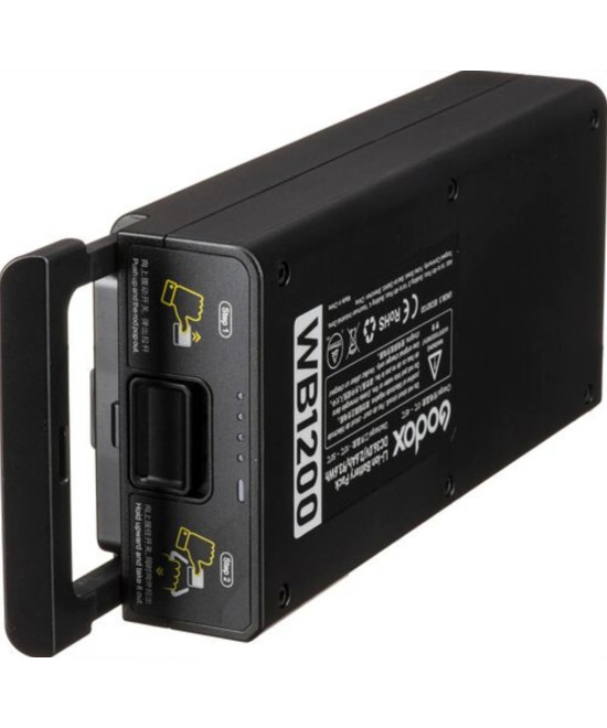 Batteria WB1200 2600mAh per AD1200PRO