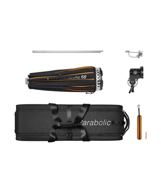 Kit riflettore Godox Parabolic 68cm