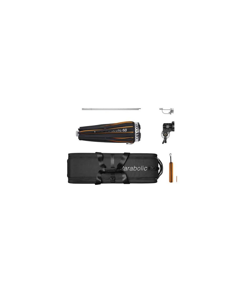 Kit riflettore Godox Parabolic 68cm