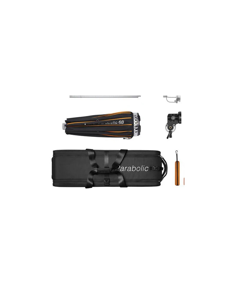 Kit riflettore Godox Parabolic 68cm