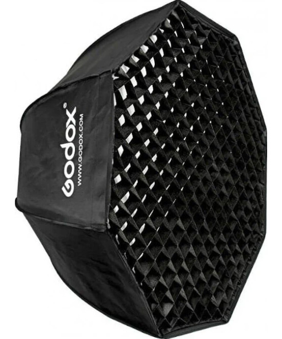 Softbox ottagonale 95cm con griglia