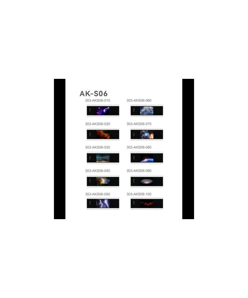 Godox AK-S06 Set Diapositive 6 per Proiettore AK-R21 - 10pz