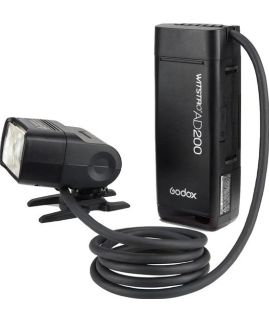 EC200 Testa Flash Estendibile per AD200 con Cavo 1,8mt