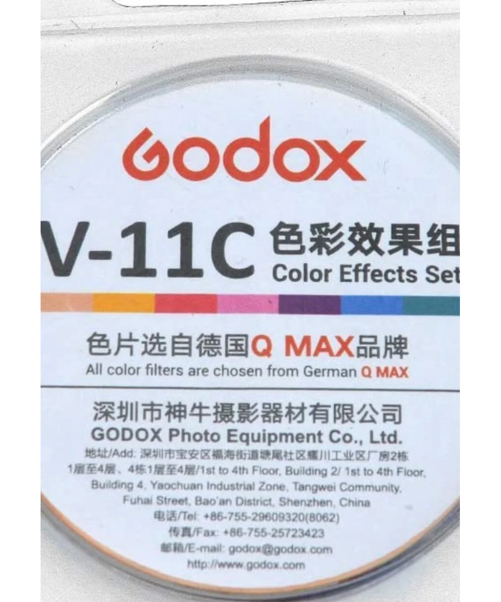 Kit Gelatine Colorate V1 V-11C per Godox V1
