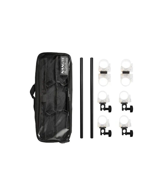 Kit 2 Barre con clamp per Pavotube – 395mm