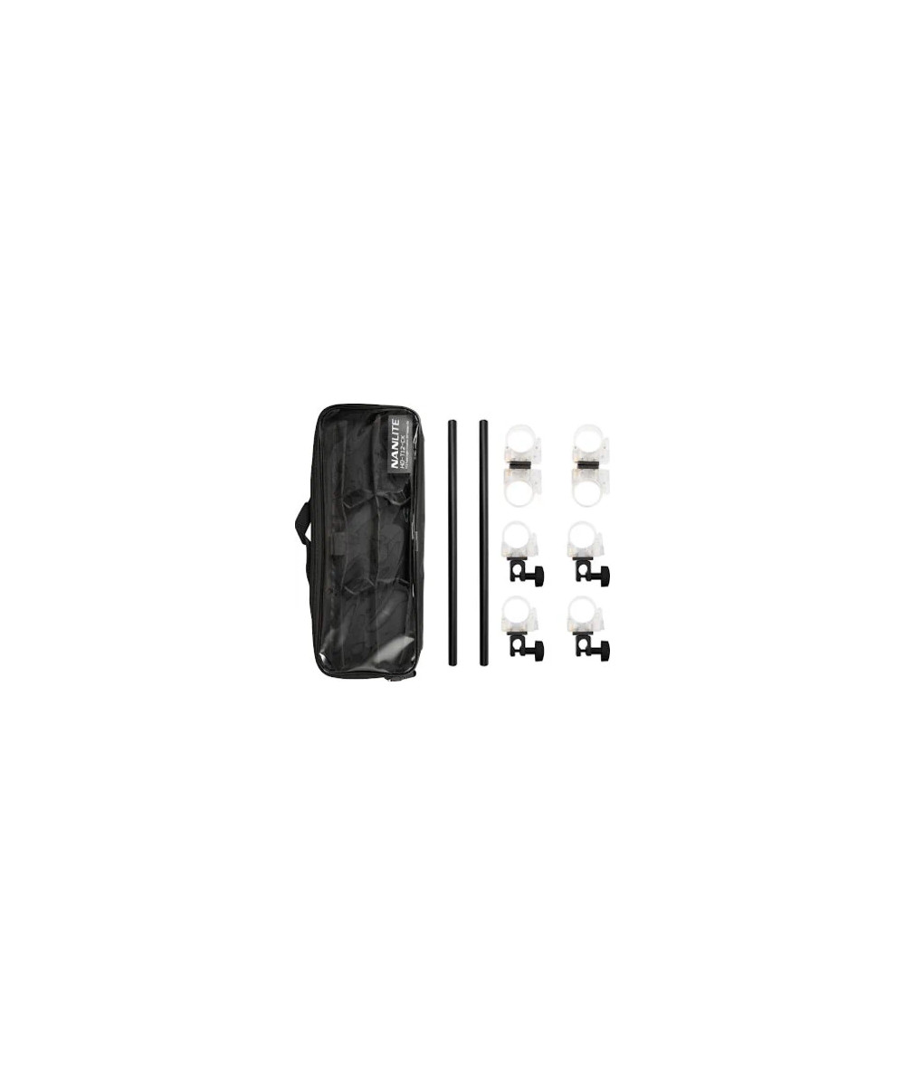 Kit 2 Barre con clamp per Pavotube – 395mm